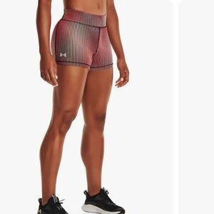 Under Armour Women’s HeatGear Armour Midrise Print Shorty Shorts